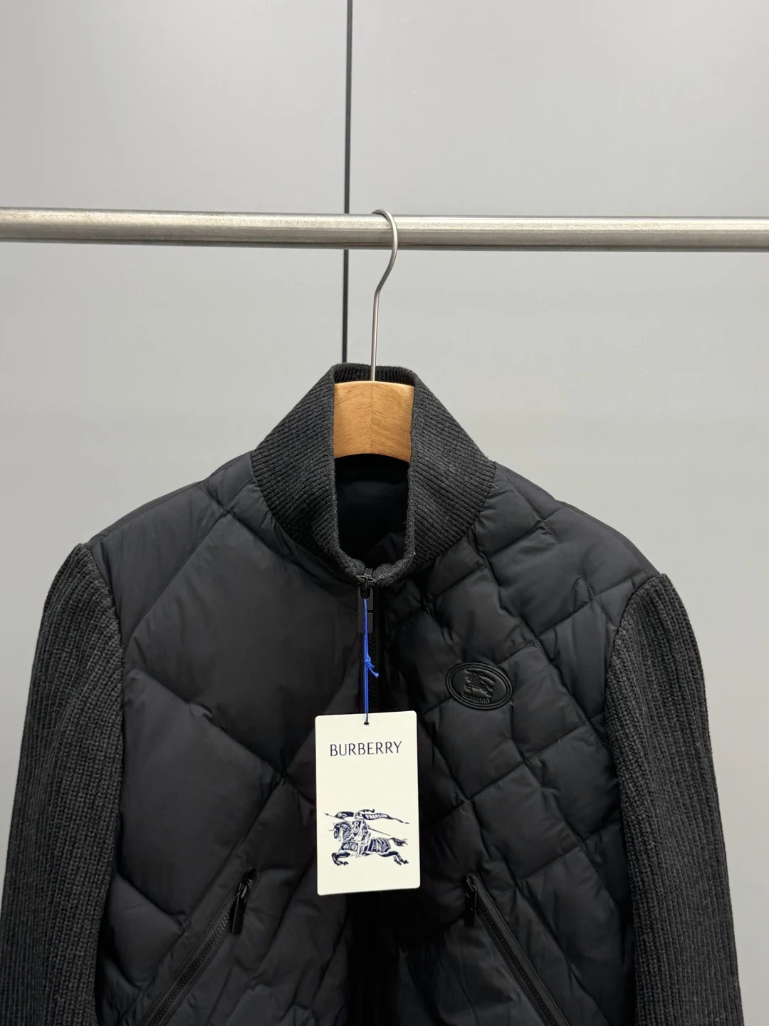 Burberry puffer jacket - real photo 3