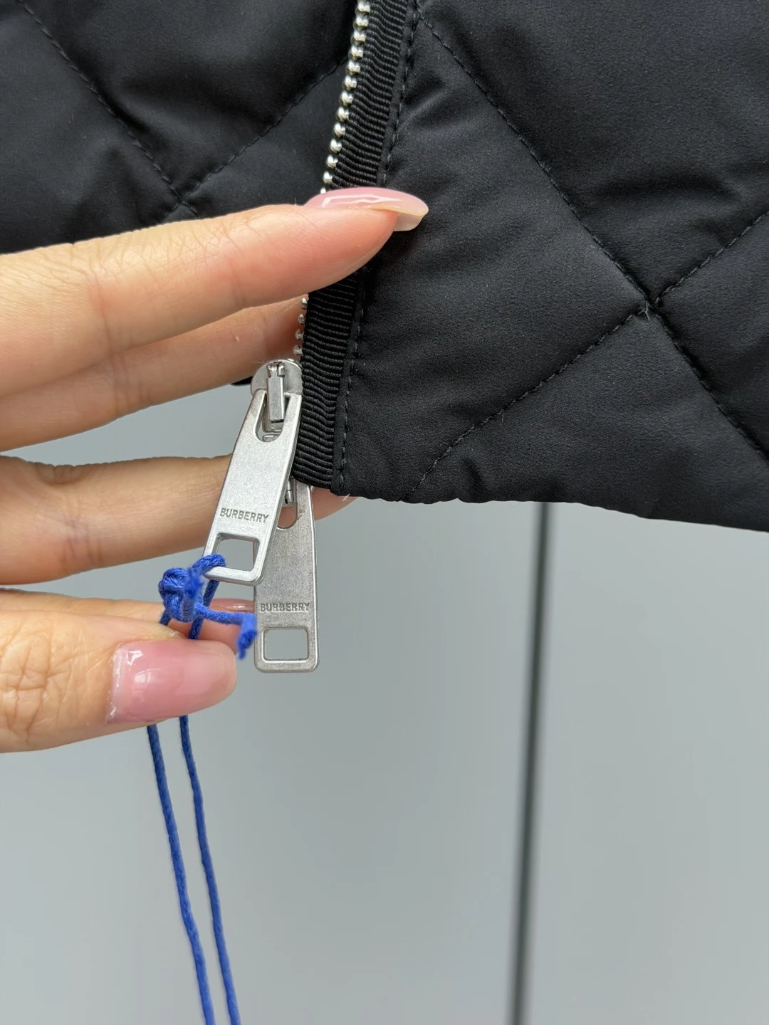 Burberry puffer jacket - real photo 7