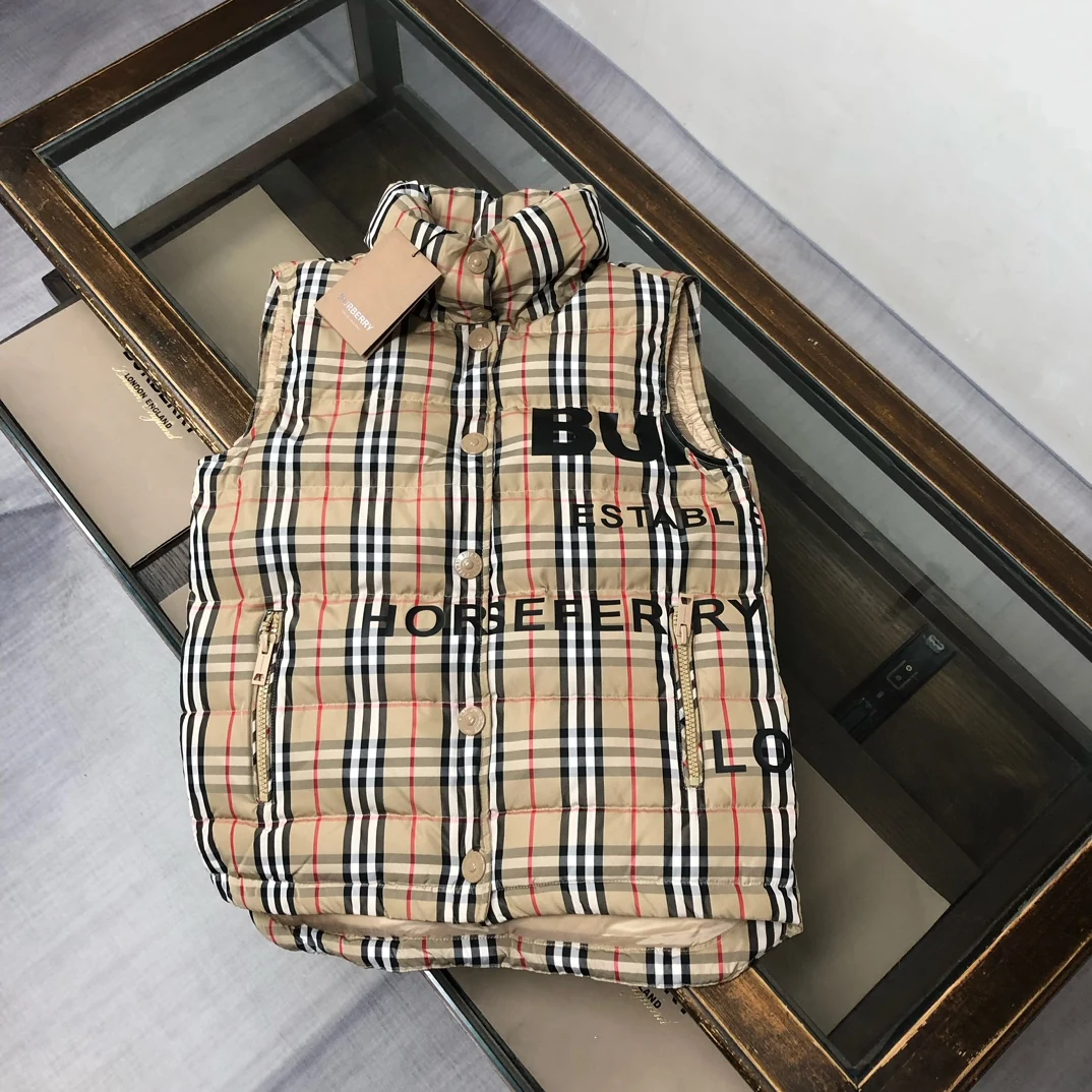 Burberry Quilted Puffer Vest - Burberry puffer vest real photo 1