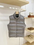 Burberry Quilted Puffer Vest - Style 4 - Burberry puffer vest real photo 1