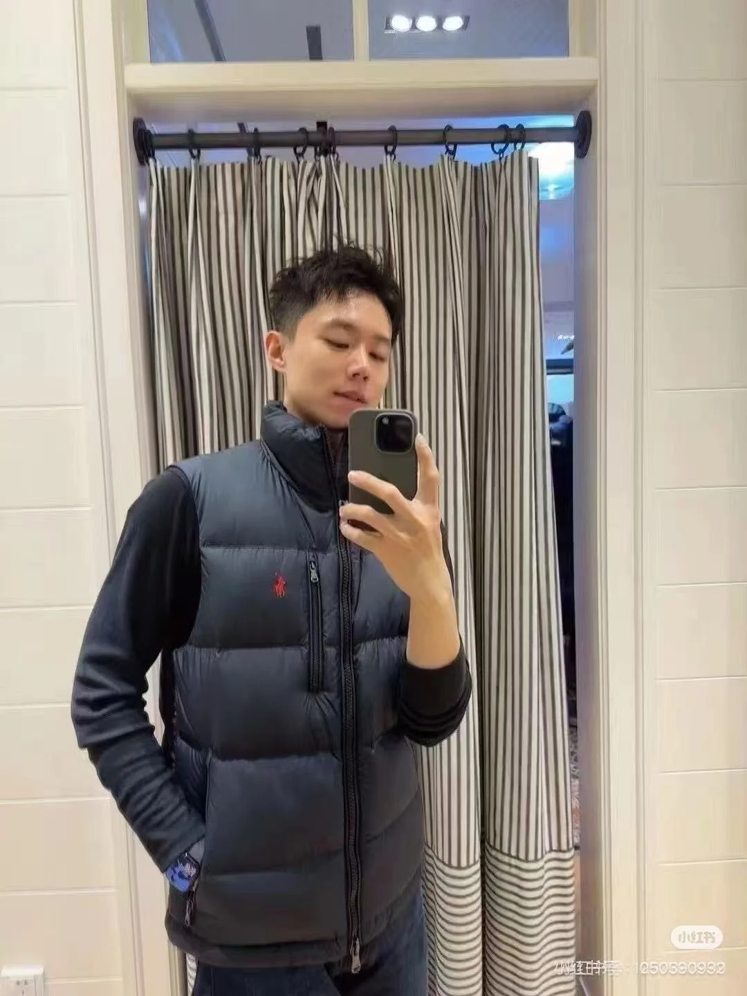 Burberry puffer vest - real photo 16