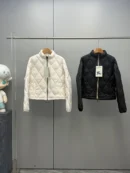 Burberry Stand-Collar Quilted Puffer Jacket - Burberry puffer jacket real photo 1
