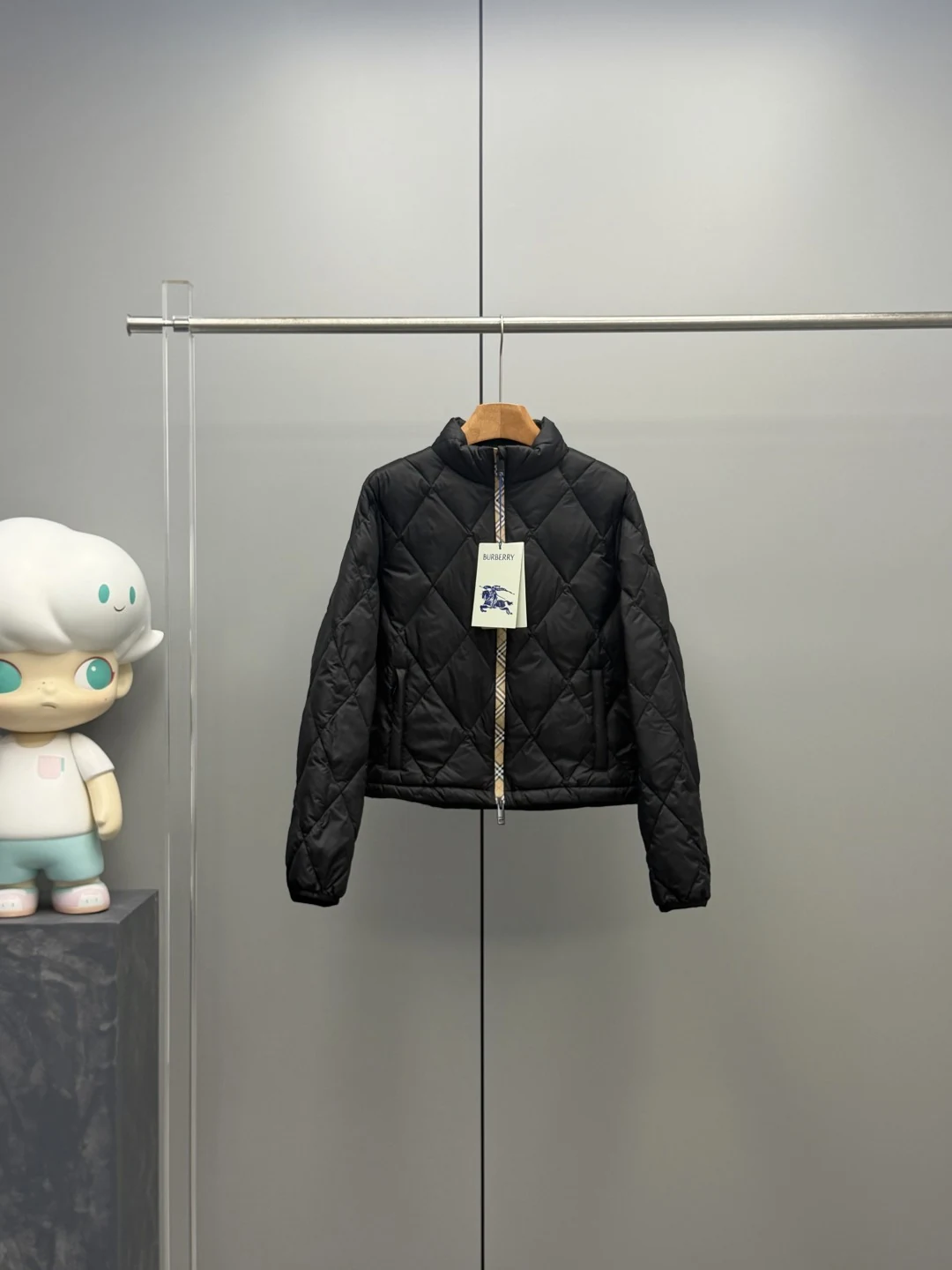 Burberry puffer jacket - real photo 2
