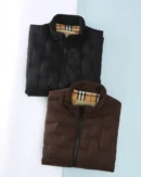 Burberry Stand-Collar Quilted Puffer Vest - Burberry puffer vest real photo 1