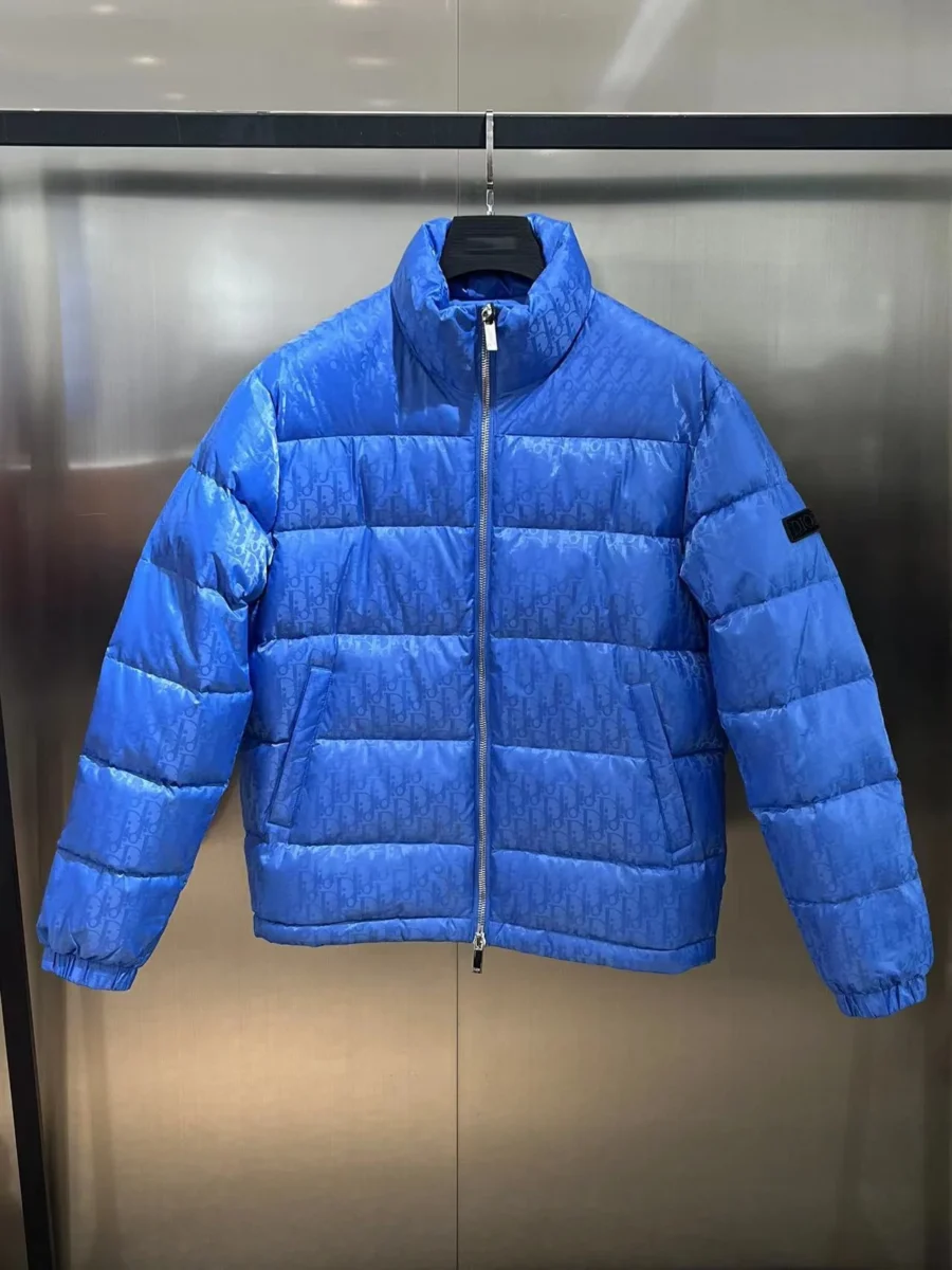 Burberry Zip Puffer Jacket - Style 2 - Burberry puffer jacket real photo 1