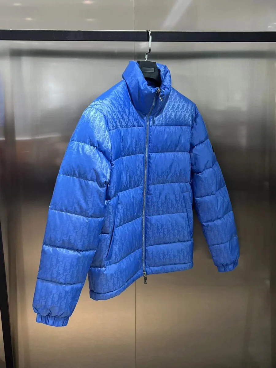 Burberry Zip Puffer Jacket - Style 2 - Burberry puffer jacket real photo 2