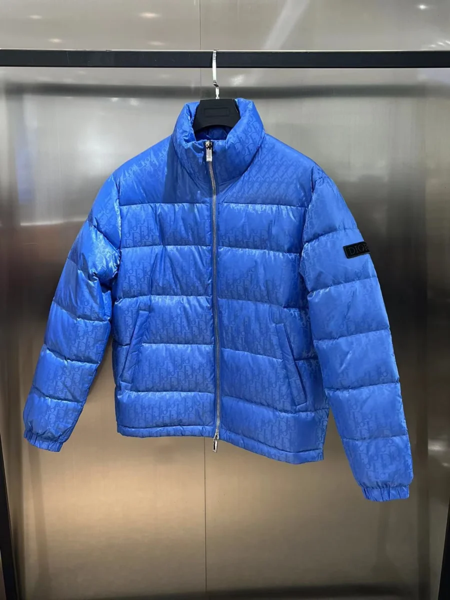 Burberry Zip Puffer Jacket - Style 2 - Burberry puffer jacket real photo 3