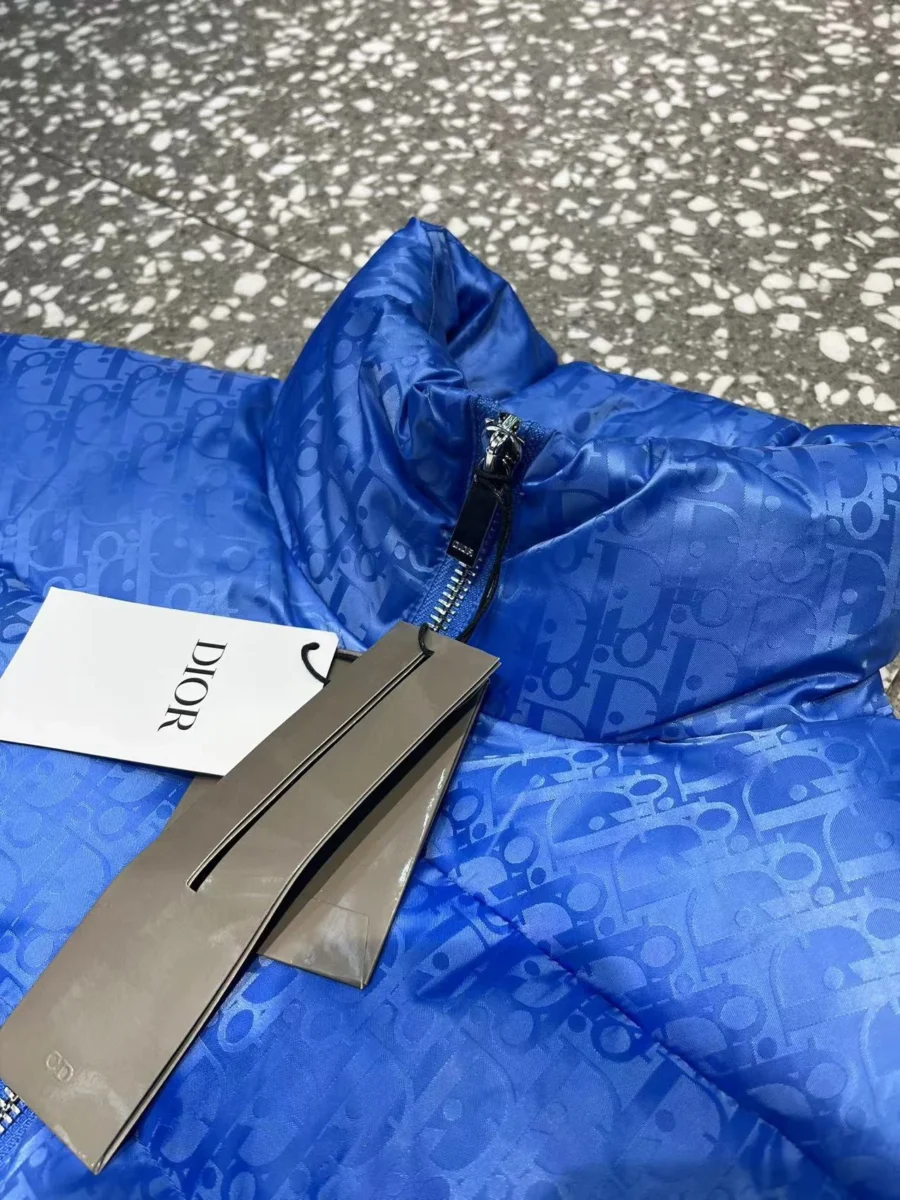 Burberry Zip Puffer Jacket - Style 2 - Burberry puffer jacket real photo 7