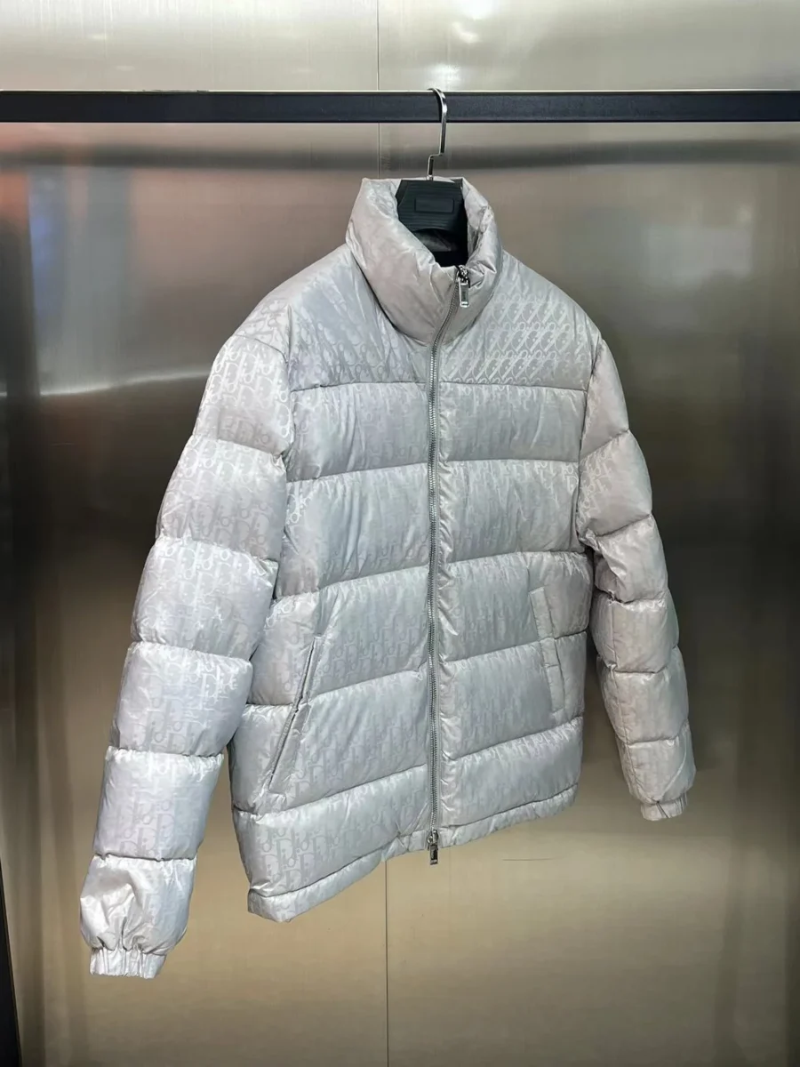 Burberry Zip Puffer Jacket - Style 5 - Burberry puffer jacket real photo 2