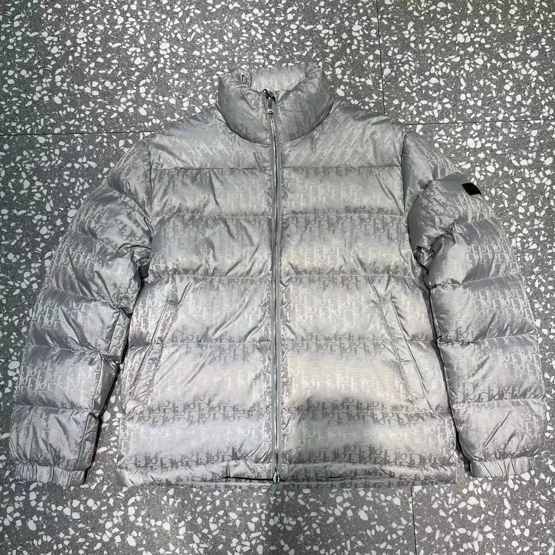 Burberry Zip Puffer Jacket - Style 5 - Burberry puffer jacket real photo 5