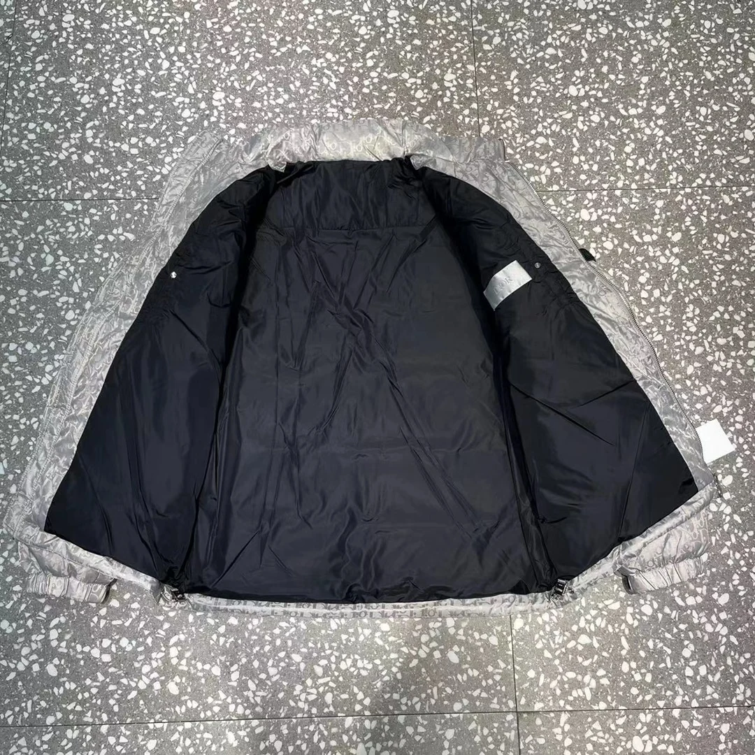 Burberry Zip Puffer Jacket - Style 5 - Burberry puffer jacket real photo 9