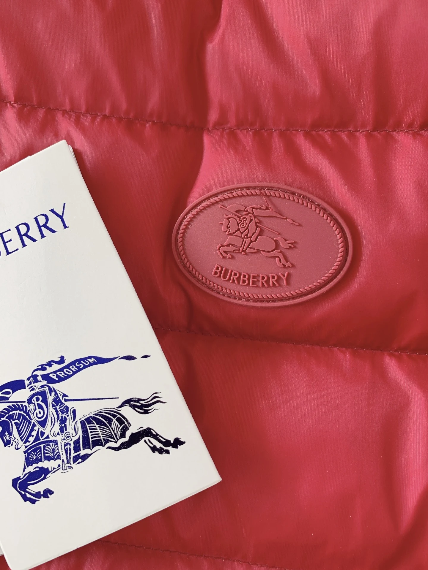 Burberry Zip Puffer Jacket - Style 17 - Burberry puffer jacket real photo 4