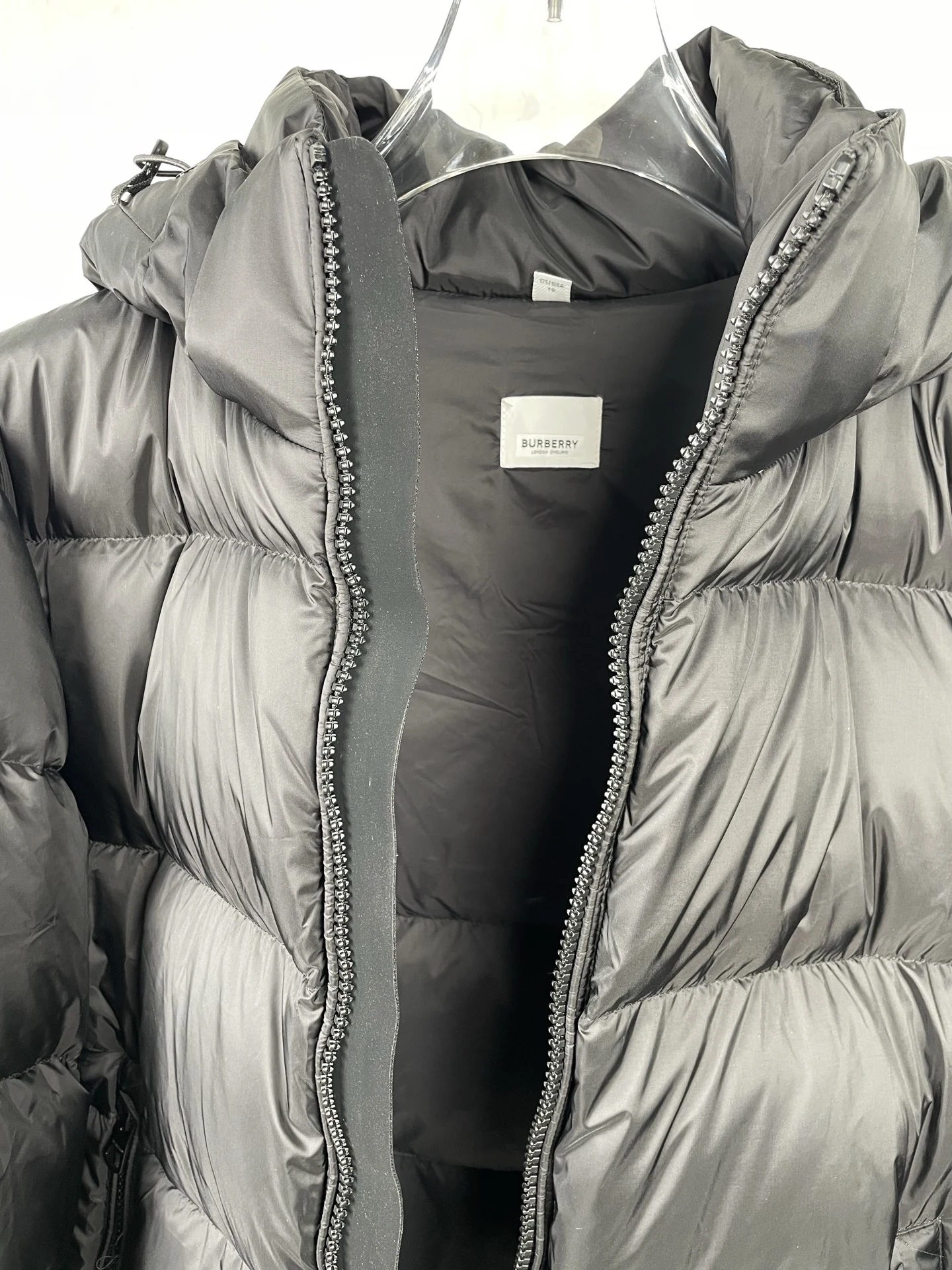 Burberry Zip Puffer Jacket - Style 18 - Burberry puffer jacket real photo 3