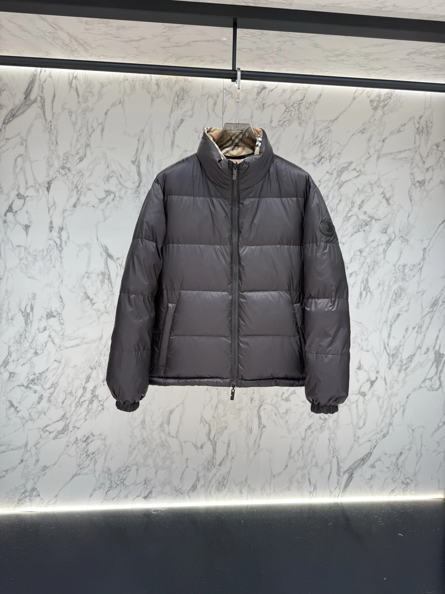 Burberry puffer jacket - real photo 5