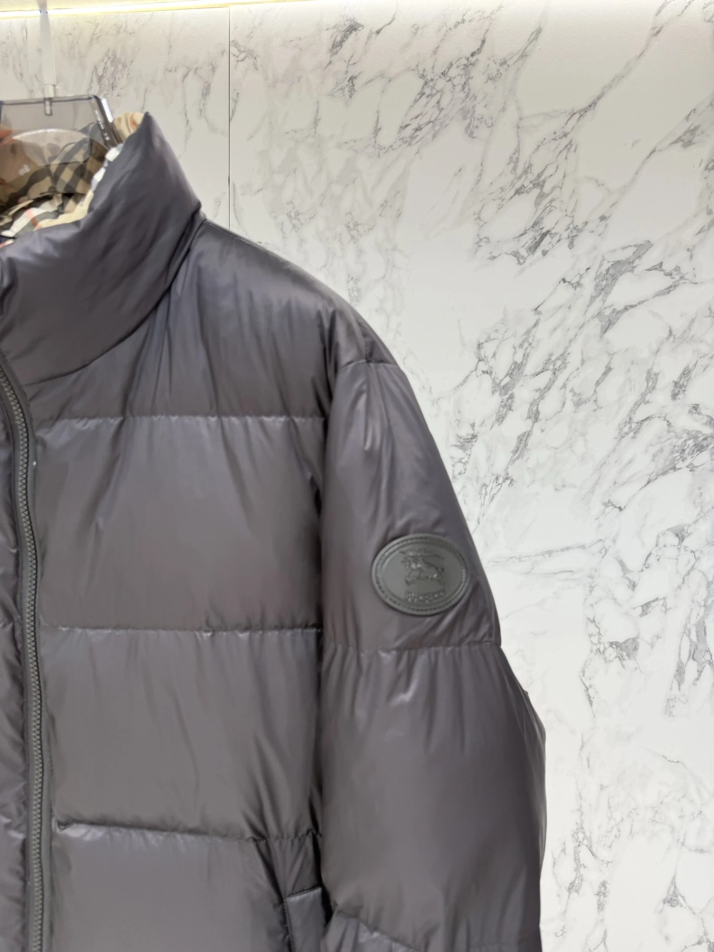 Burberry puffer jacket - real photo 9