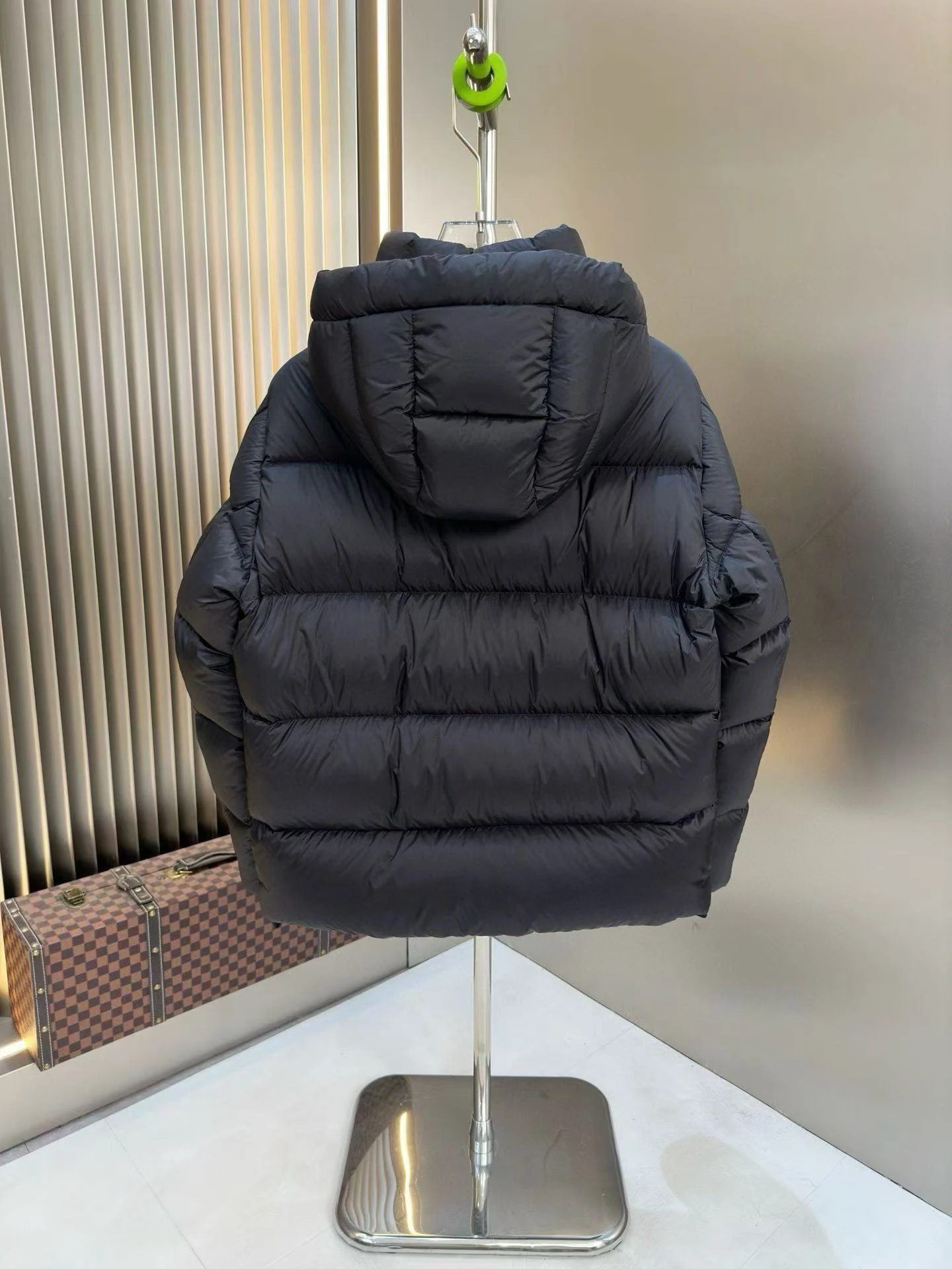 Burberry Zip Puffer Jacket - Style 20 - Burberry puffer jacket real photo 3