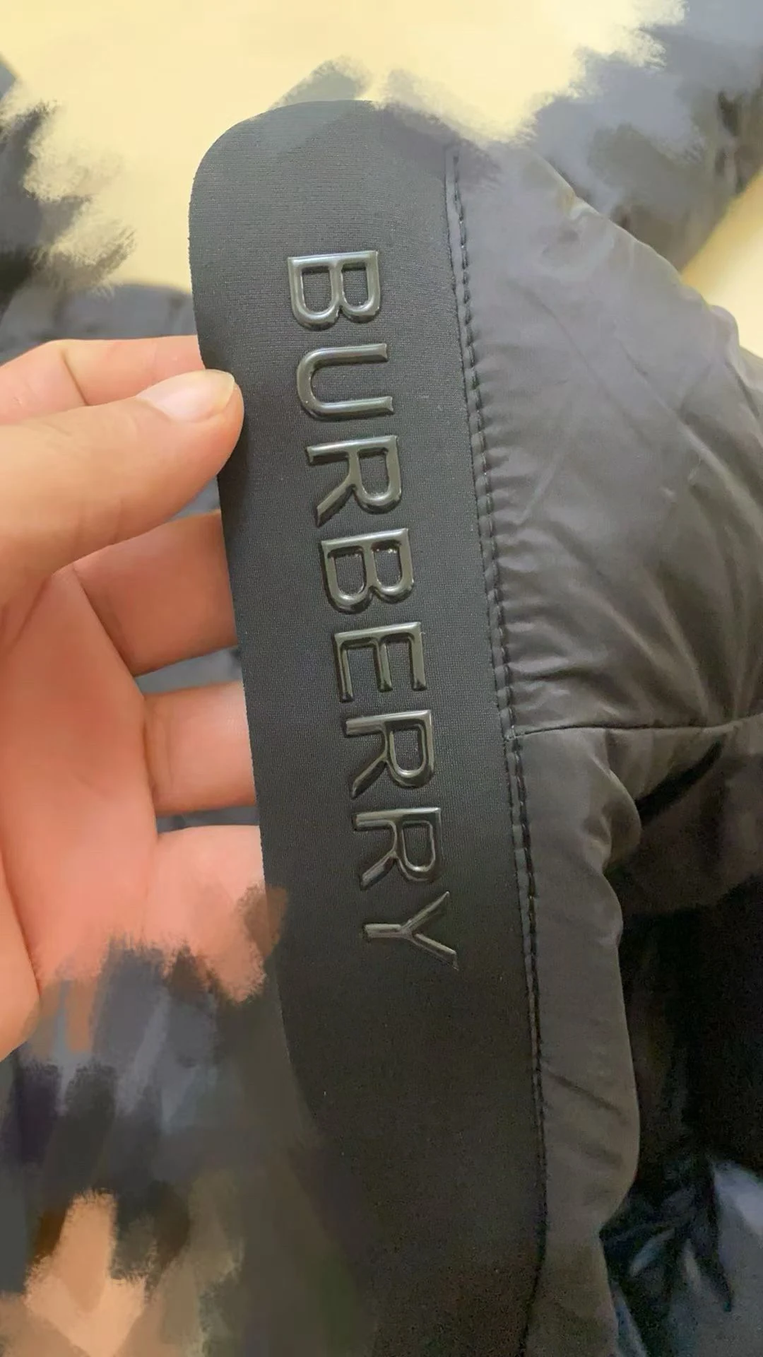 Burberry Zip Puffer Jacket - Style 20 - Burberry puffer jacket real photo 8