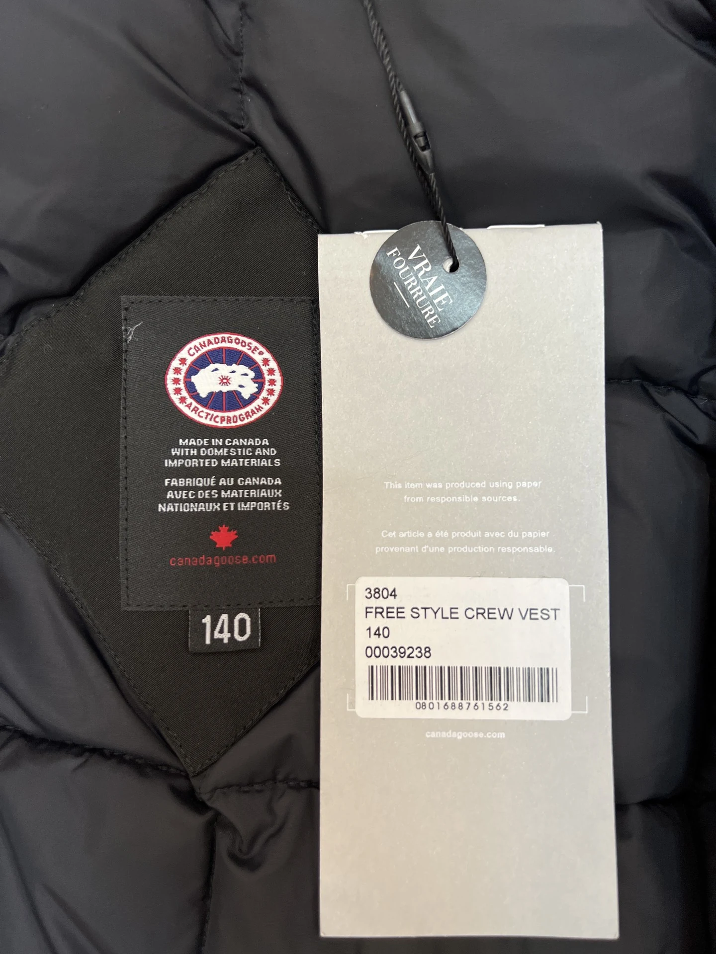 Canada Goose Doudoune Puffer Jacket - Style 59 - Canada Goose puffer jacket real photo 7
