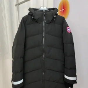 Canada Goose Fur-Collar Puffer Jacket - Canada Goose puffer jacket real photo 1