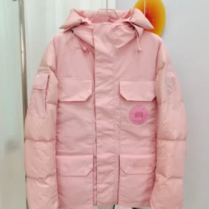 Canada Goose Fur-Collar Puffer Jacket - Style 4 - Canada Goose puffer jacket real photo 1
