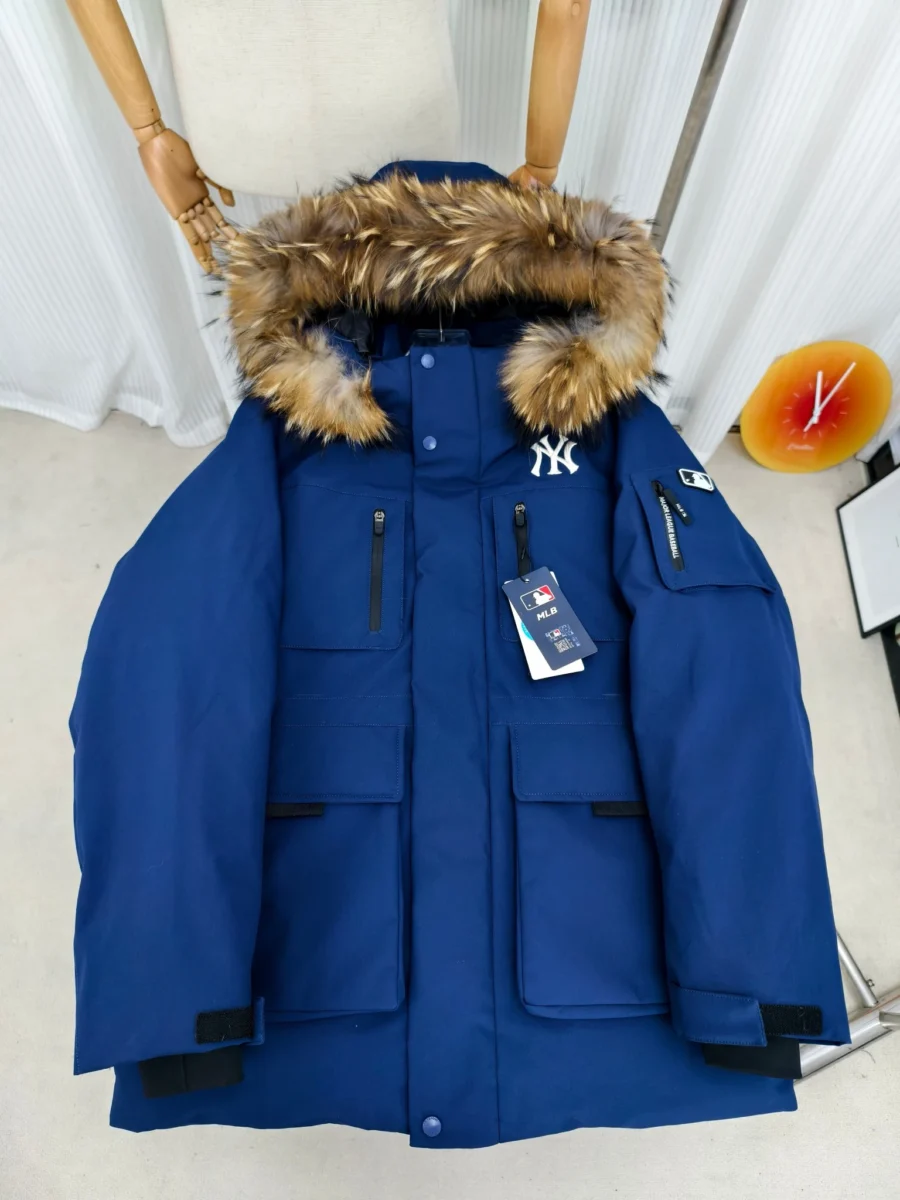 Canada Goose Fur-Collar Utility Puffer Jacket - Canada Goose puffer jacket real photo 1