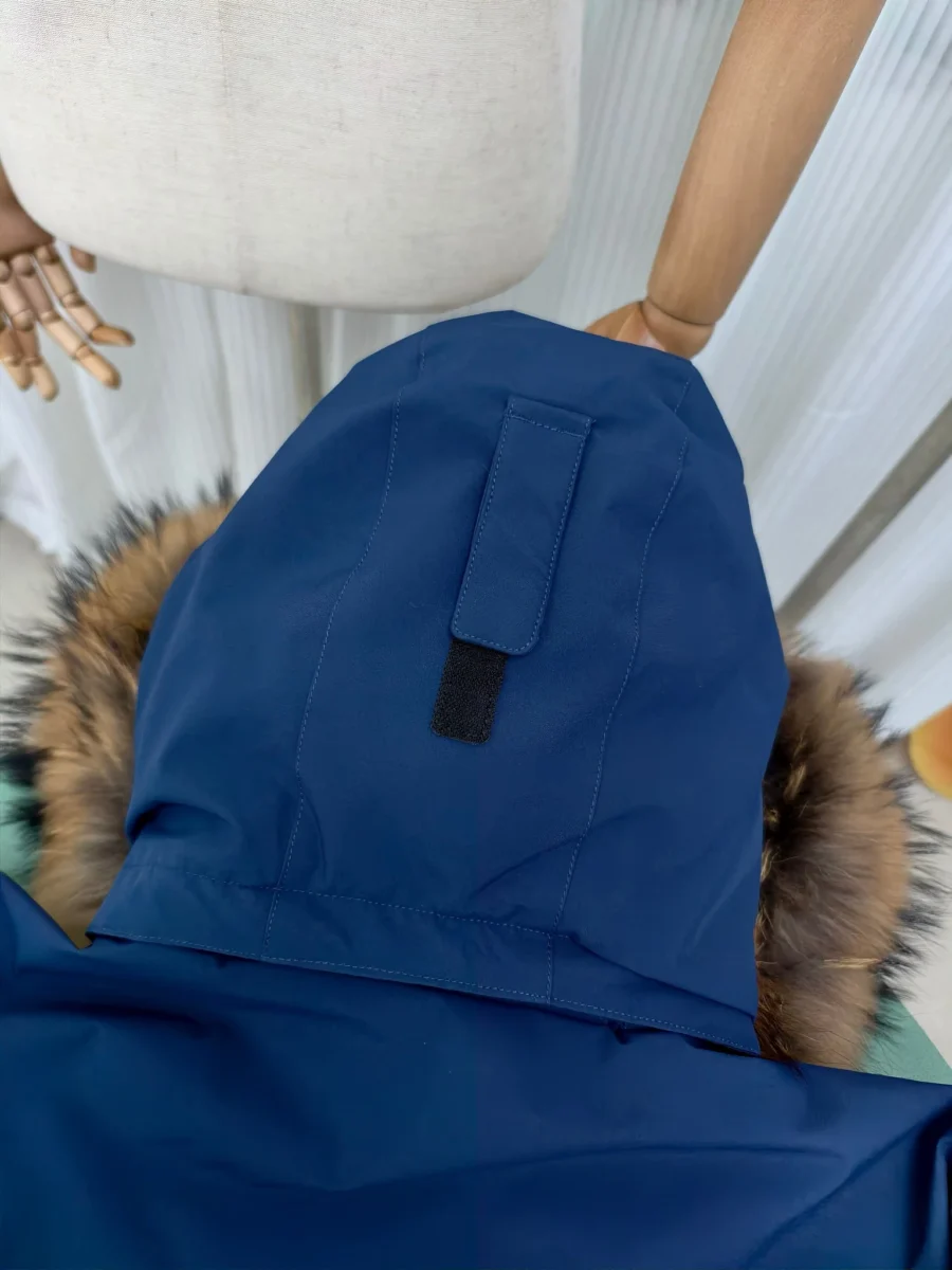 Canada Goose Fur-Collar Utility Puffer Jacket - Canada Goose puffer jacket real photo 12