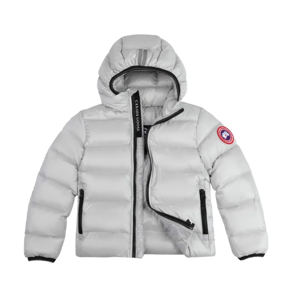 Canada Goose Hooded Puffer Jacket - Canada Goose puffer jacket real photo 1