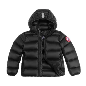 Canada Goose Hooded Puffer Jacket - Style 7 - Canada Goose puffer jacket real photo 1