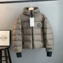 Canada Goose Hooded Puffer Jacket - Style 10 - Canada Goose puffer jacket real photo 1