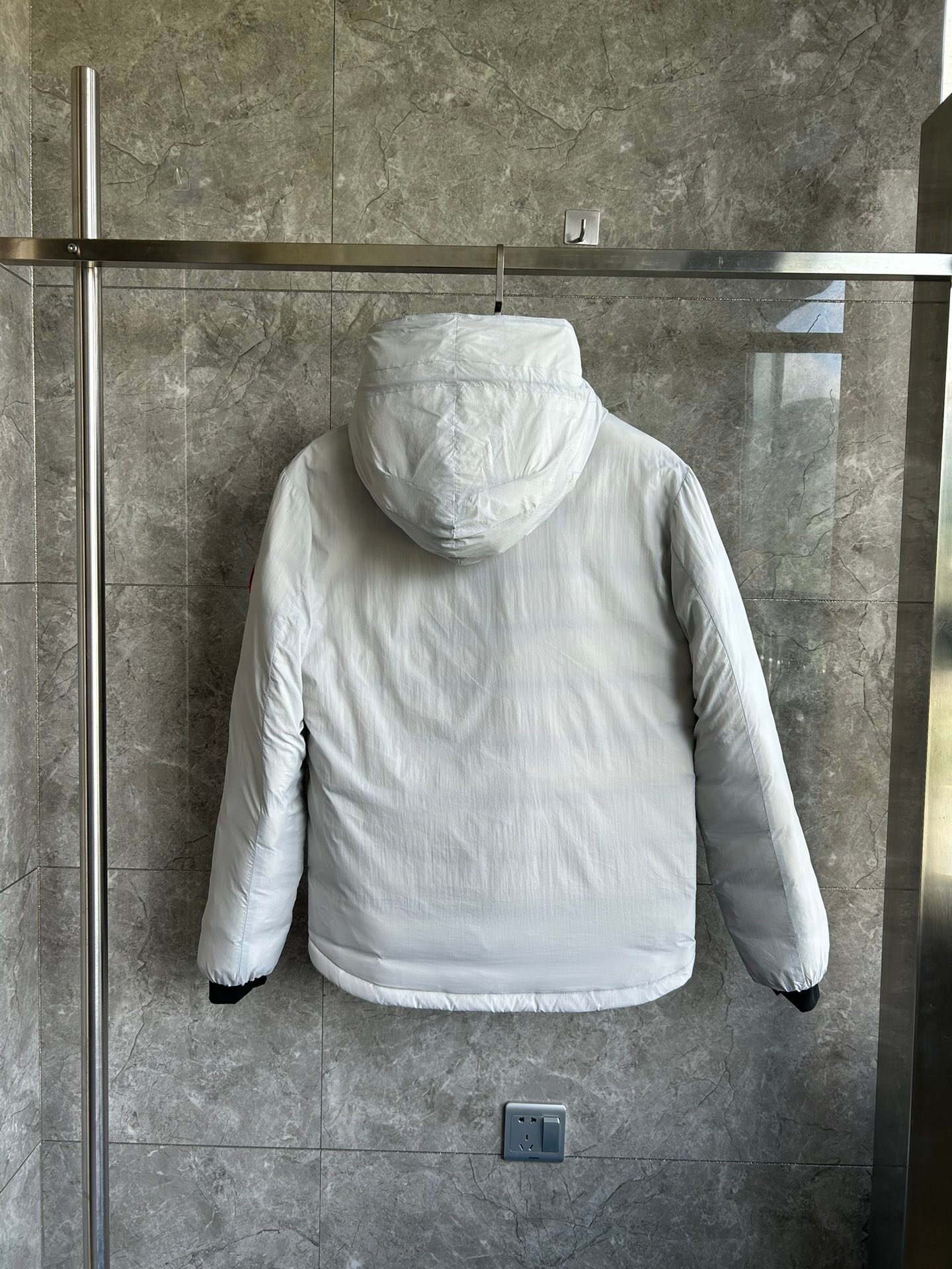 Canada Goose Hooded Slim Puffer Jacket - Style 3 - Canada Goose puffer jacket real photo 2