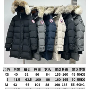 Canada Goose Long Fur-Collar Puffer Jacket - Style 3 - Canada Goose puffer jacket real photo 1