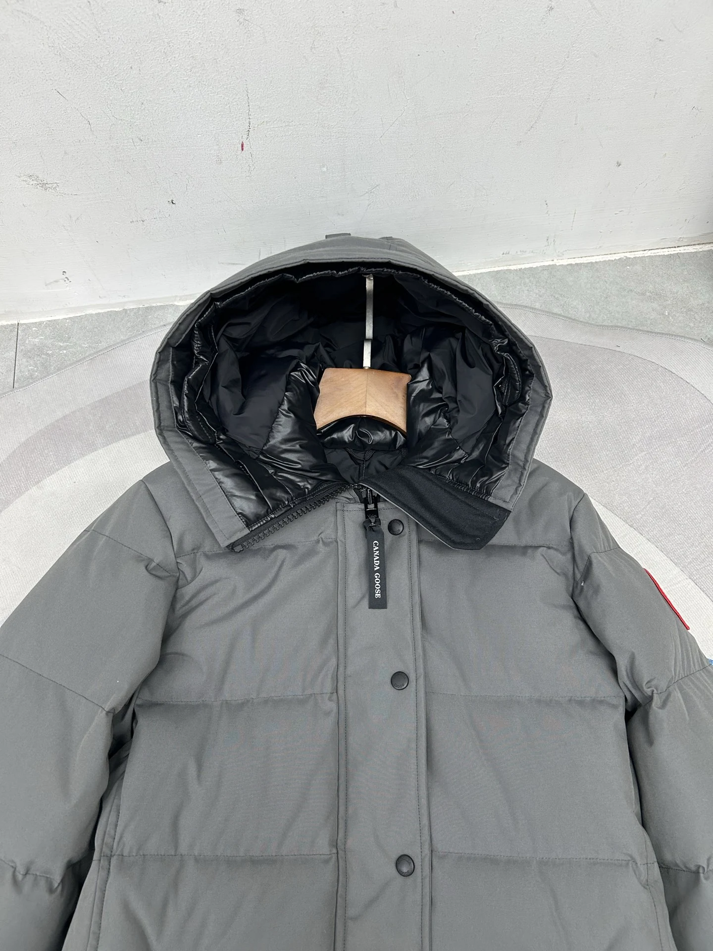 Canada Goose Long Puffer Jacket - Style 10 - Canada Goose puffer jacket real photo 9