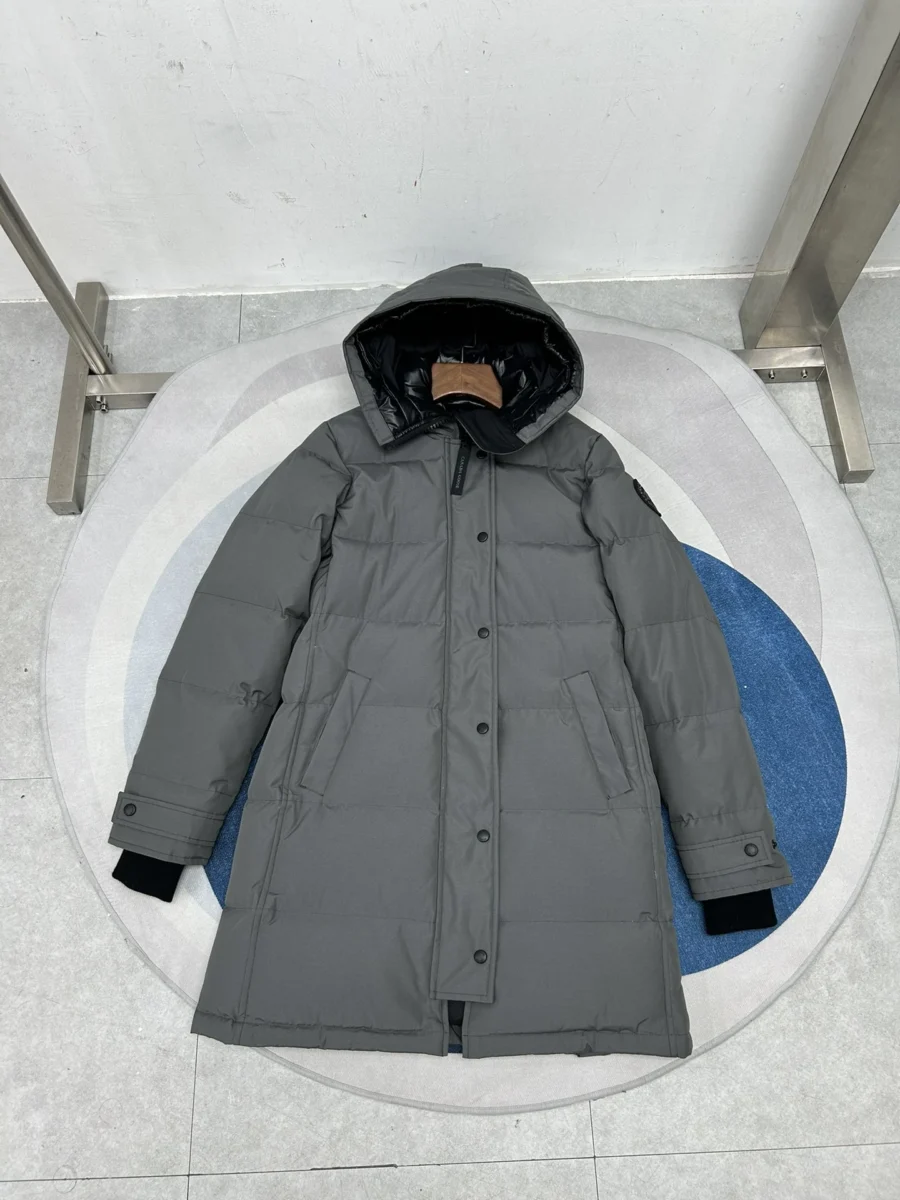 Canada Goose Long Puffer Jacket - Style 4 - Canada Goose puffer jacket real photo 3