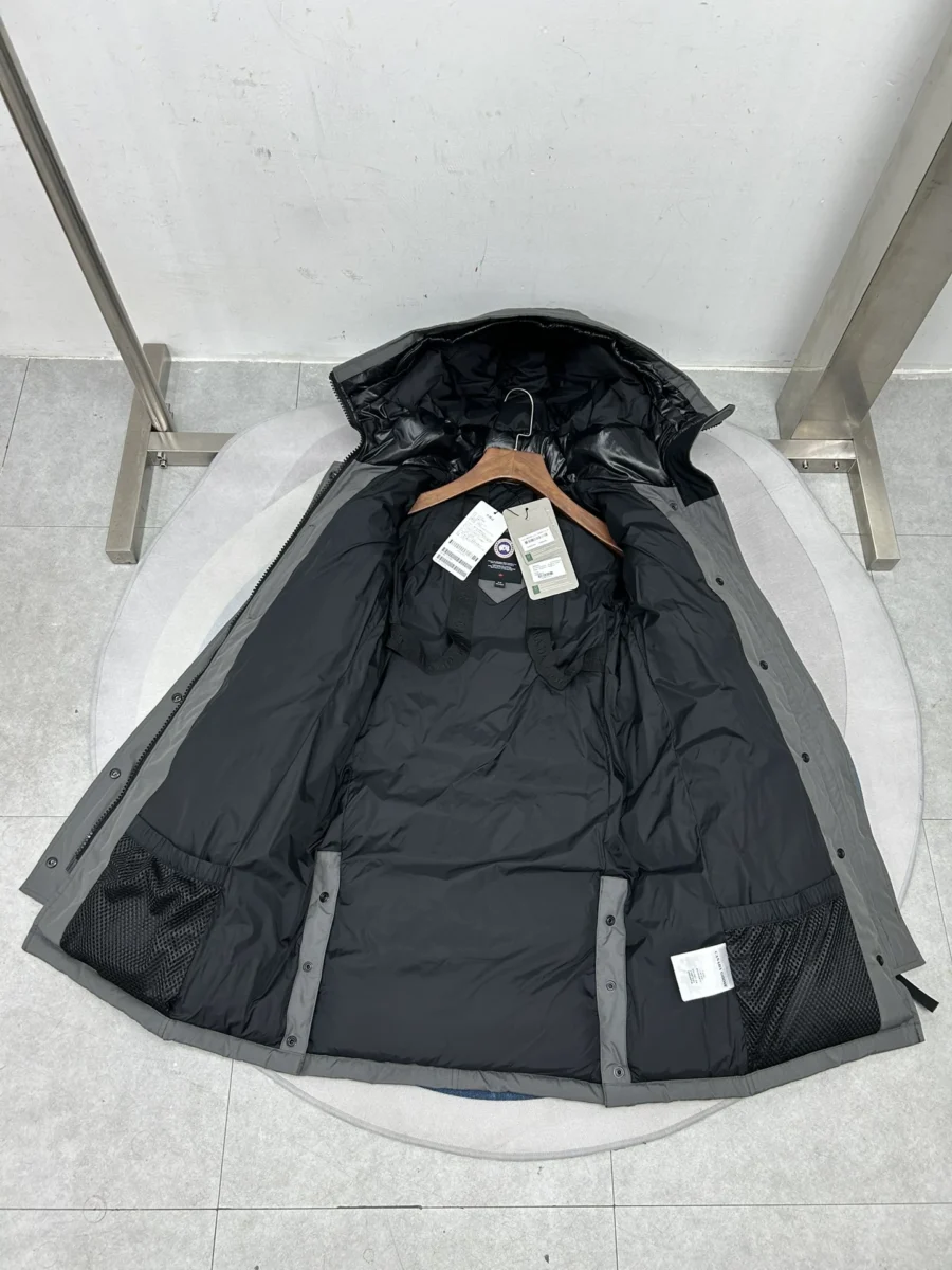 Canada Goose Long Puffer Jacket - Style 4 - Canada Goose puffer jacket real photo 4