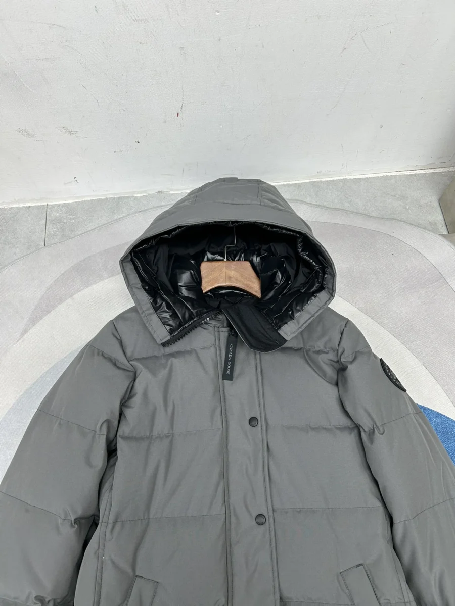 Canada Goose Long Puffer Jacket - Style 4 - Canada Goose puffer jacket real photo 9