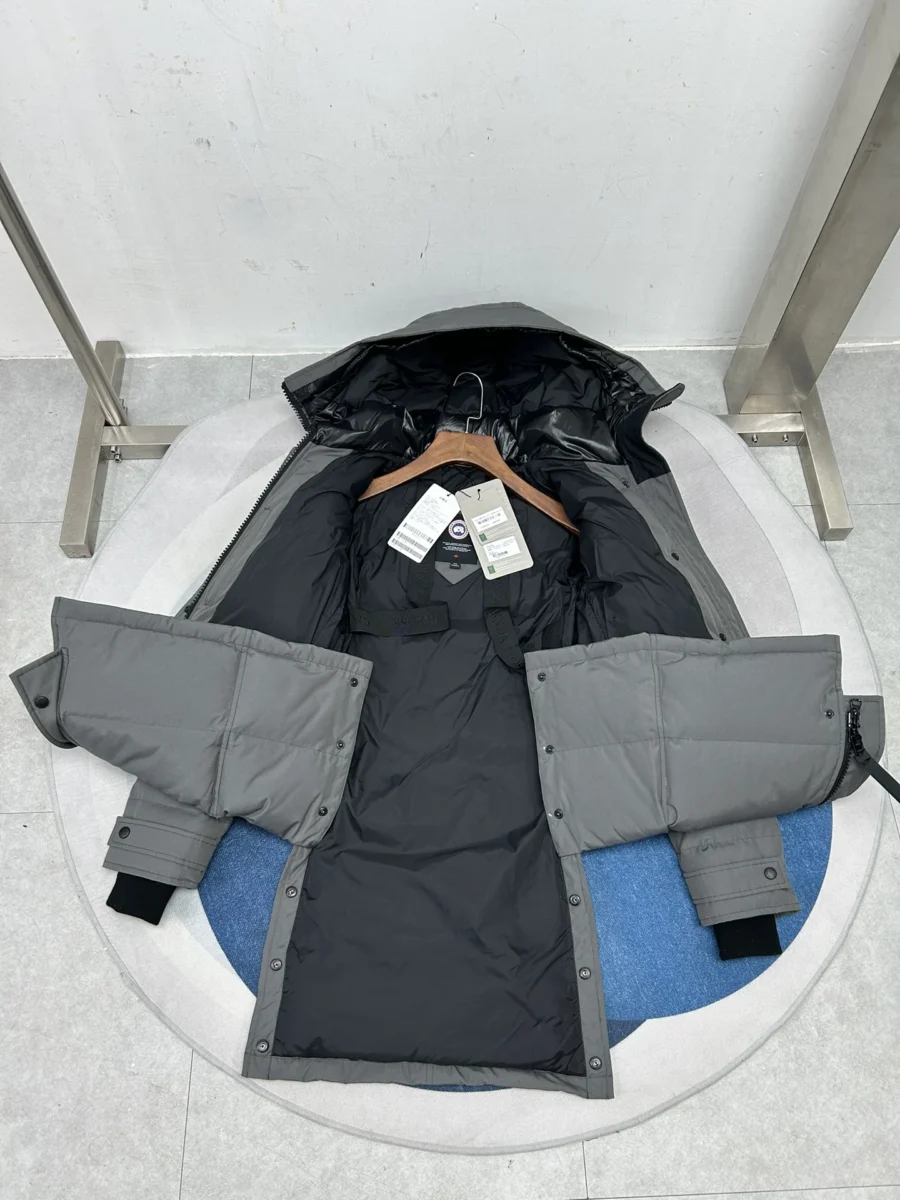 Canada Goose Long Puffer Jacket - Style 4 - Canada Goose puffer jacket real photo 10