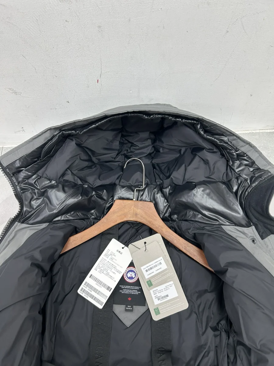 Canada Goose Long Puffer Jacket - Style 4 - Canada Goose puffer jacket real photo 12