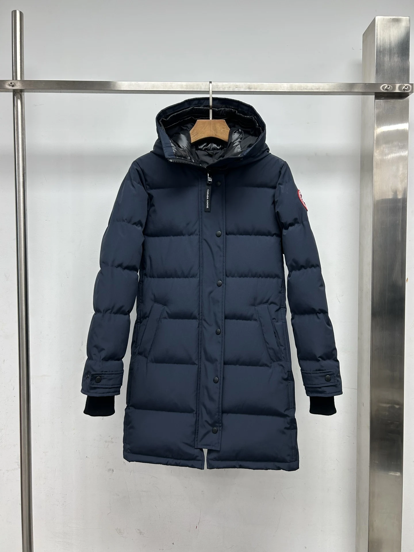 Canada Goose Long Puffer Jacket - Style 6 - Canada Goose puffer jacket real photo 1