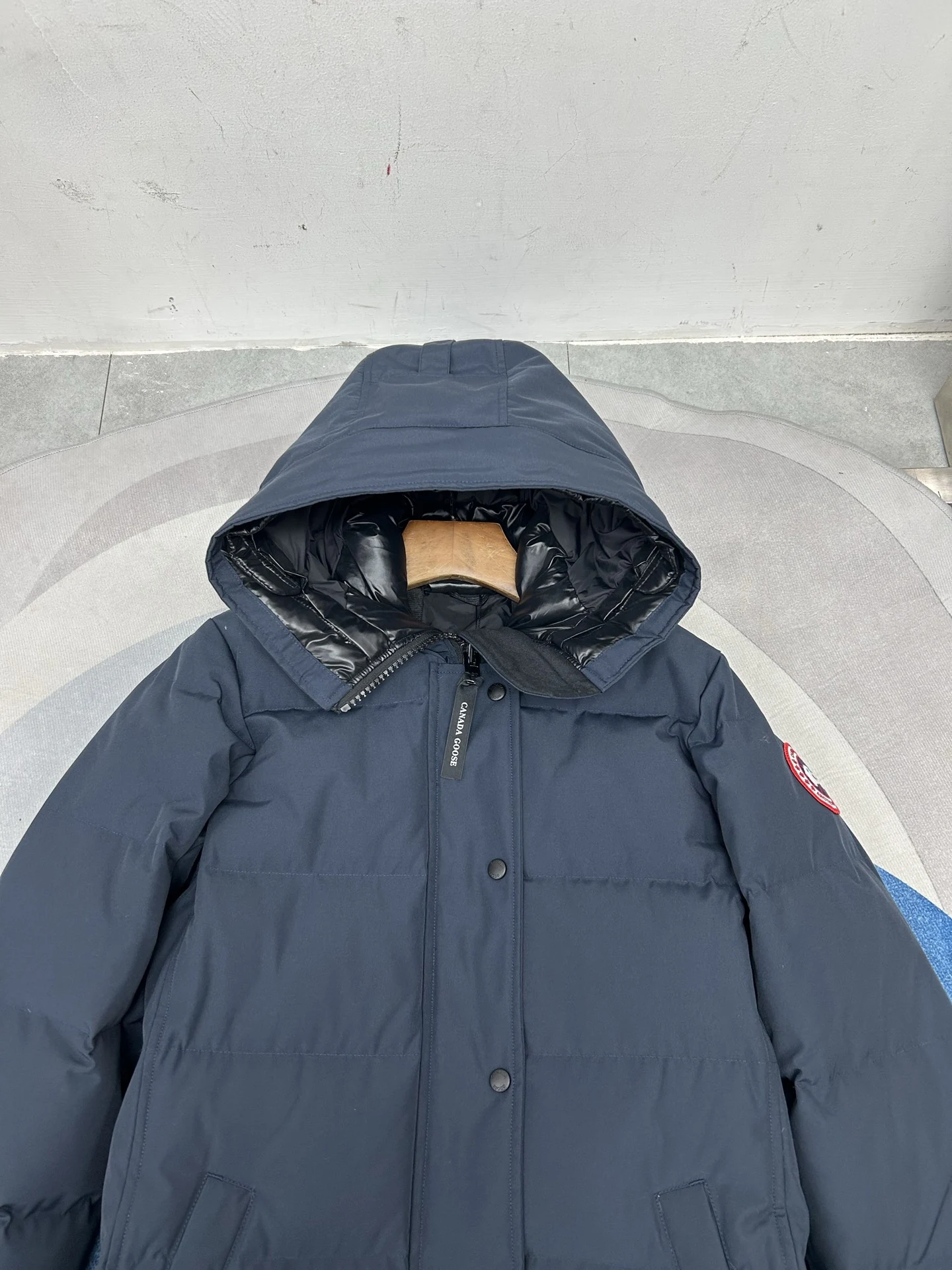 Canada Goose Long Puffer Jacket - Style 6 - Canada Goose puffer jacket real photo 9