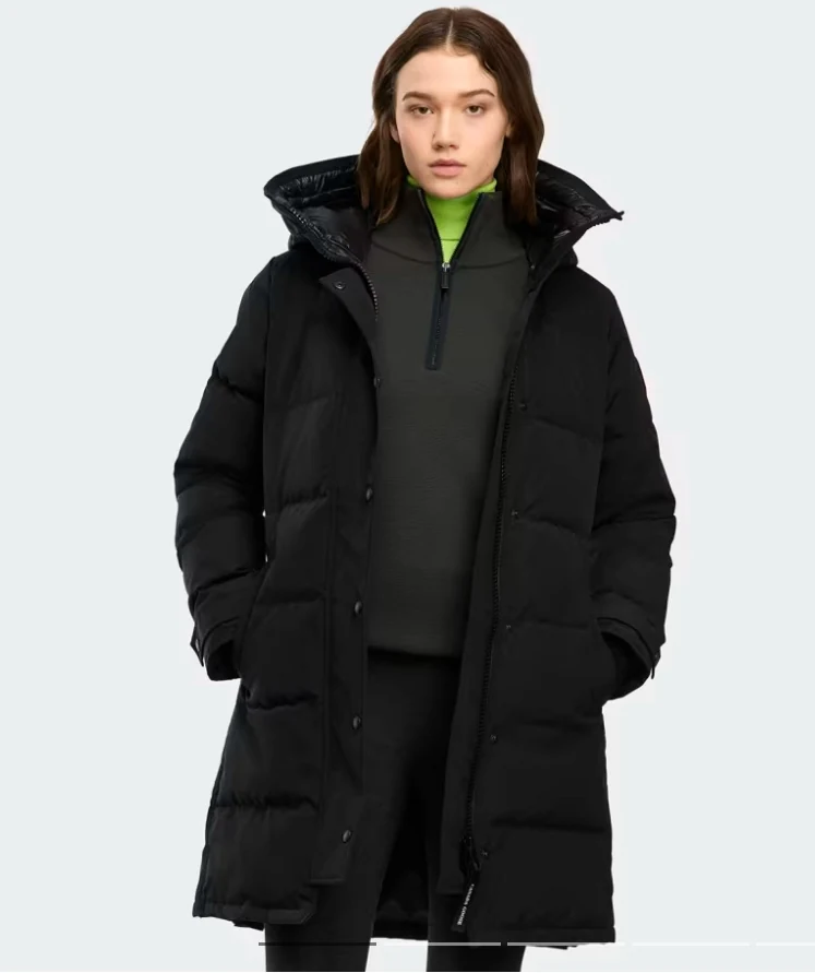 Canada Goose Long Puffer Jacket - Style 7 - Canada Goose puffer jacket real photo 1