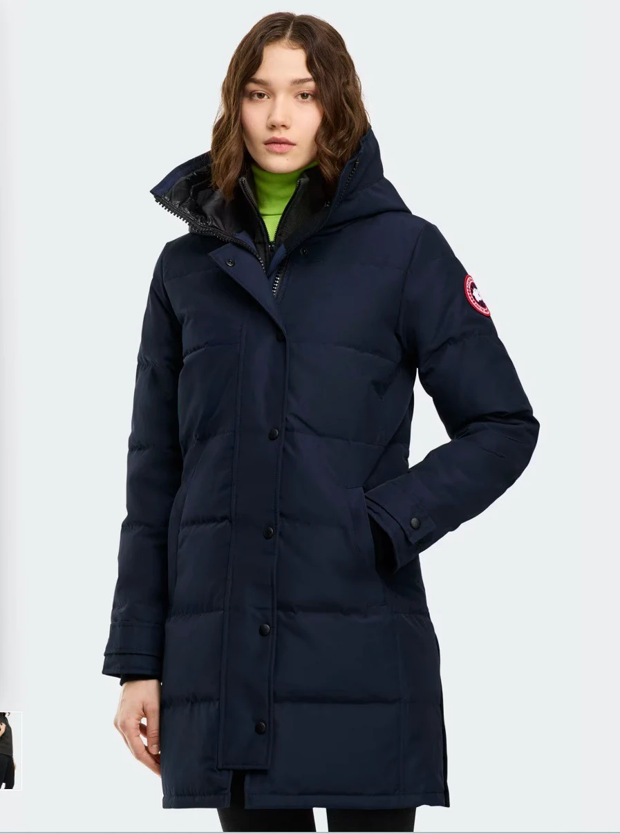 Canada Goose Long Puffer Jacket - Style 7 - Canada Goose puffer jacket real photo 7