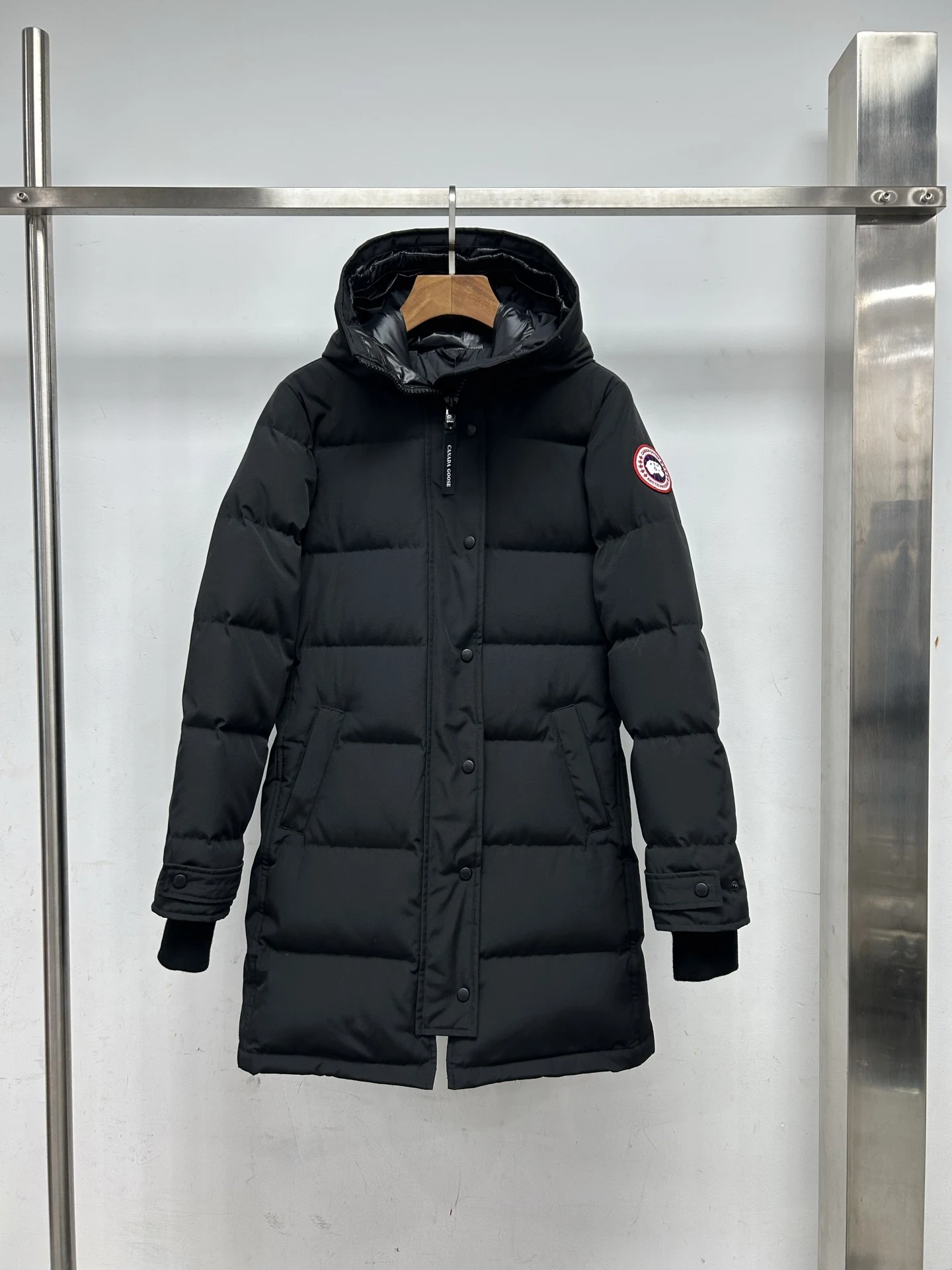 Canada Goose Long Puffer Jacket - Style 8 - Canada Goose puffer jacket real photo 1