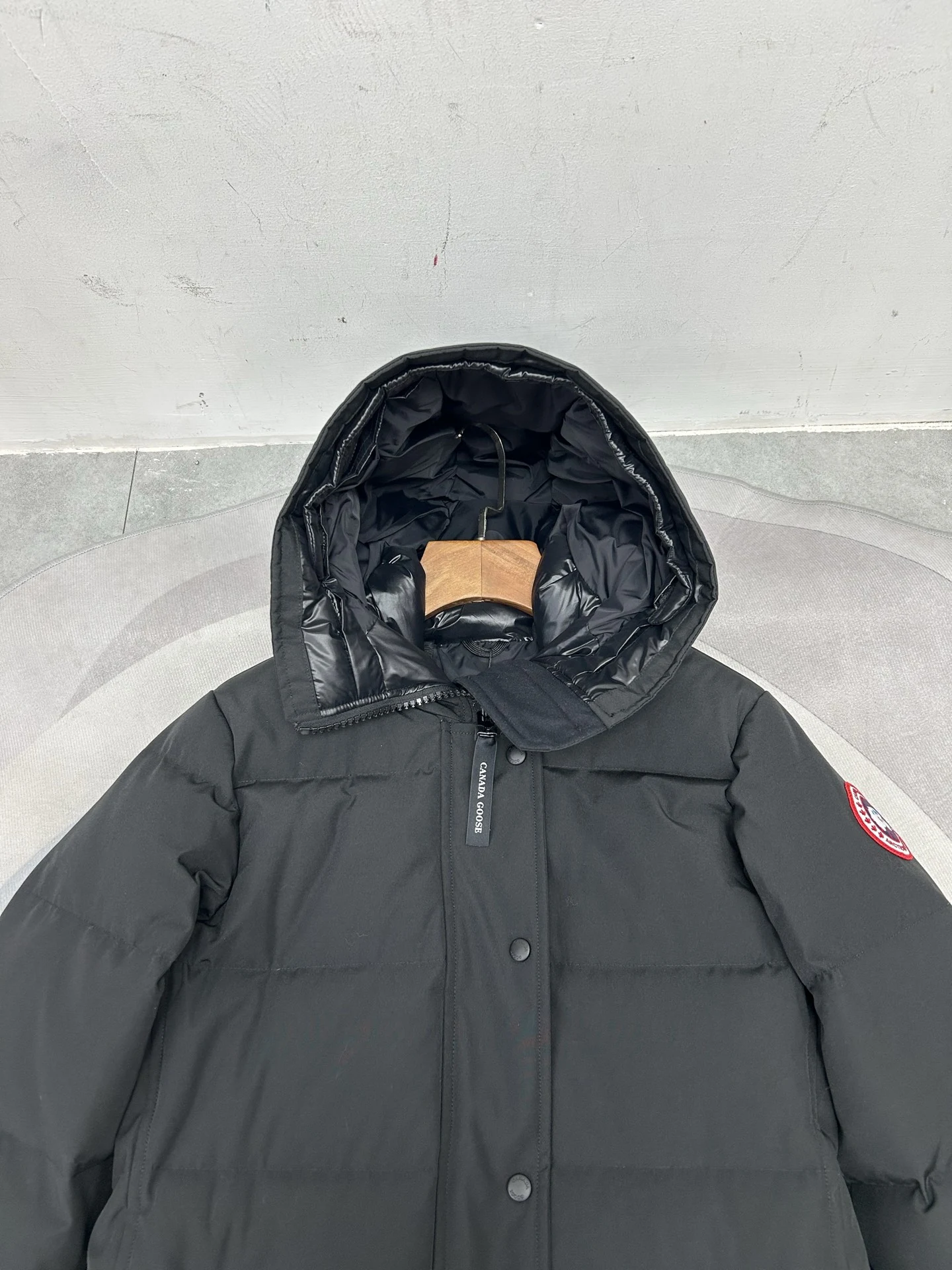 Canada Goose Long Puffer Jacket - Style 8 - Canada Goose puffer jacket real photo 9