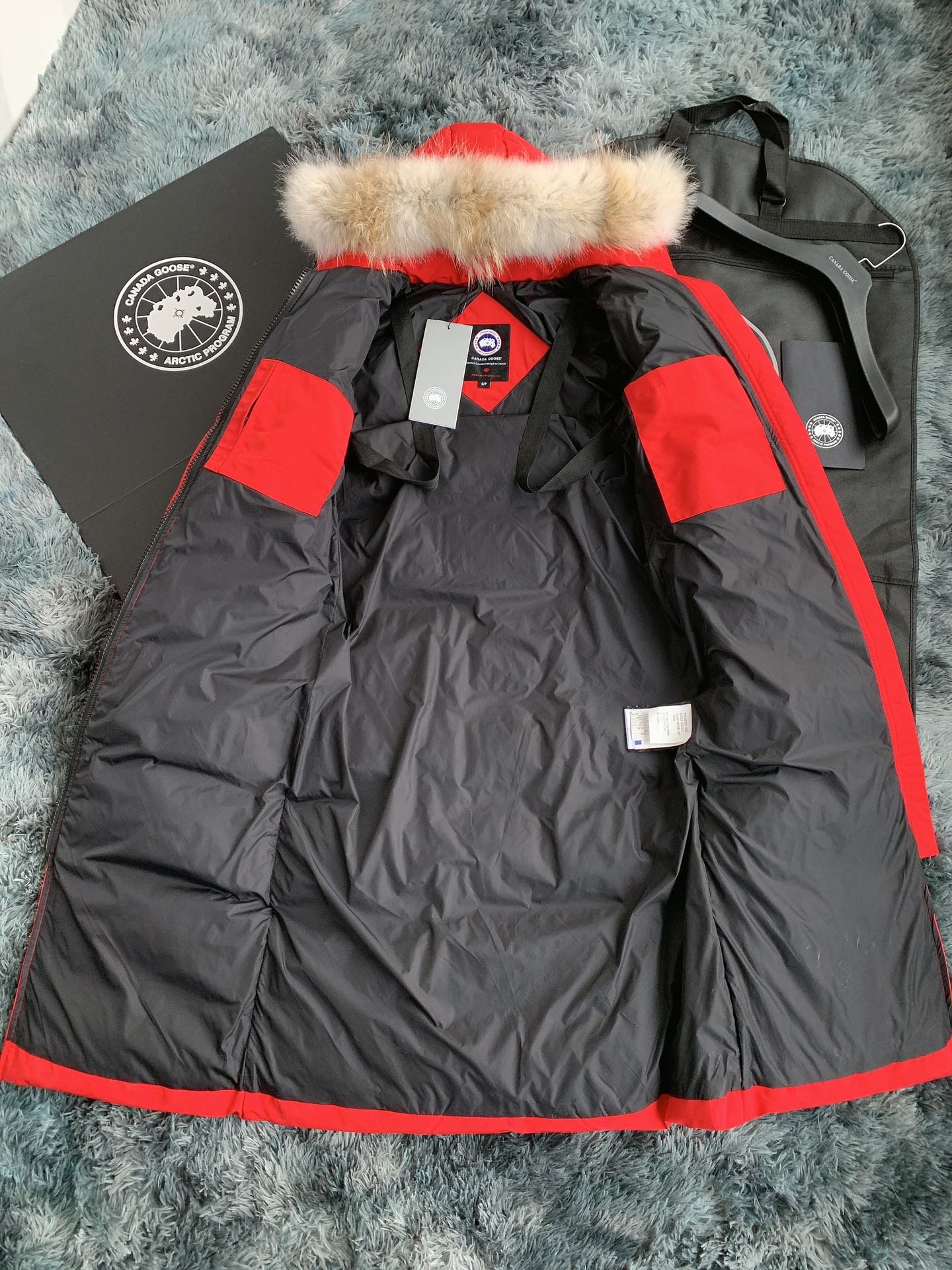 Canada Goose Long Puffer Jacket - Style 14 - Canada Goose puffer jacket real photo 6