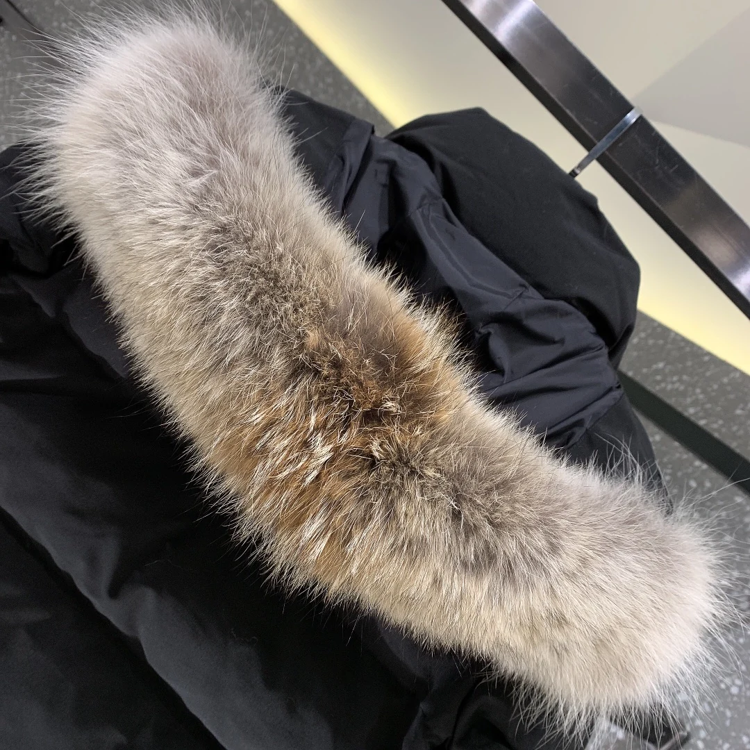 Canada Goose Long Puffer Jacket - Style 18 - Canada Goose puffer jacket real photo 4