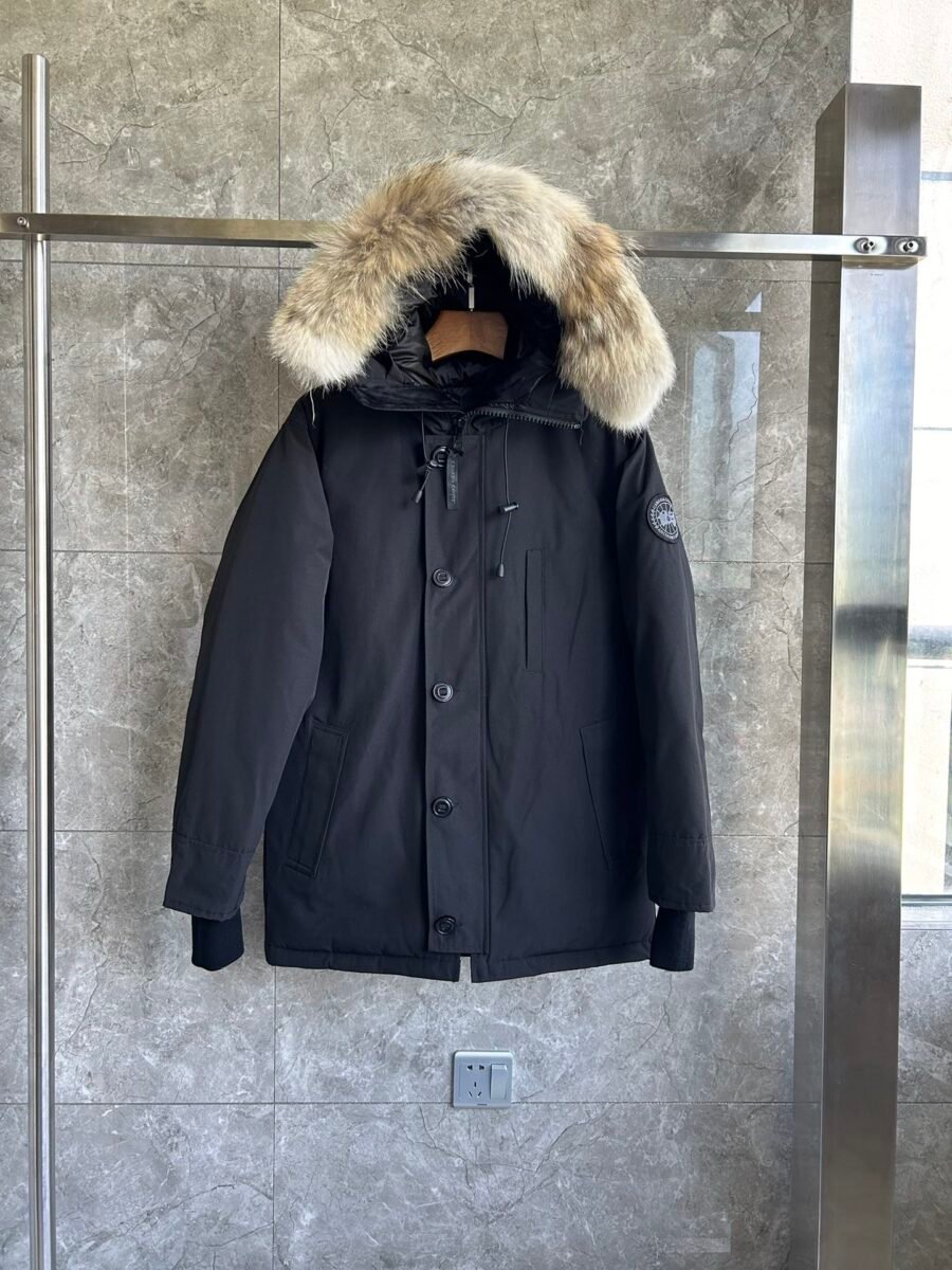 Canada Goose Long Mid-Length Puffer Jacket - Style 4 - Canada Goose puffer jacket real photo 1