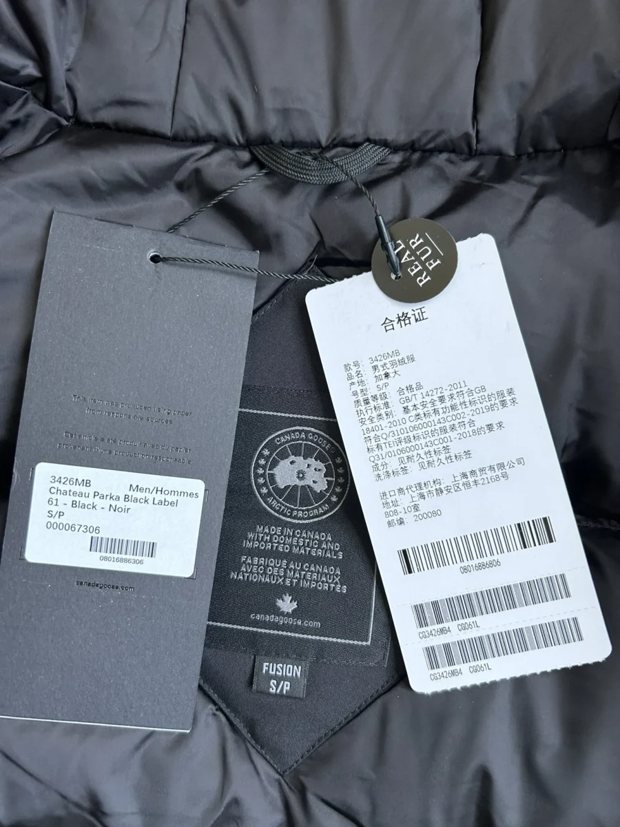 Canada Goose Long Mid-Length Puffer Jacket - Style 4 - Canada Goose puffer jacket real photo 8