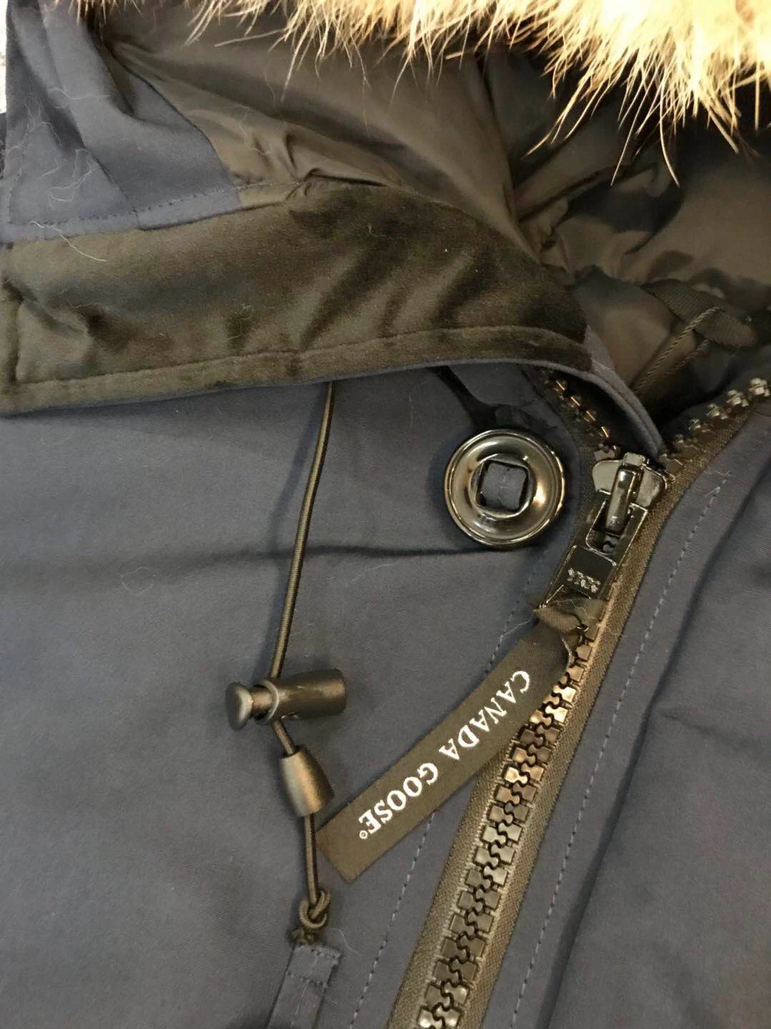 Canada Goose Long Mid-Length Puffer Jacket - Style 5 - Canada Goose puffer jacket real photo 7