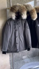 Canada Goose Long Mid-Length Puffer Jacket - Style 6 - Canada Goose puffer jacket real photo 1