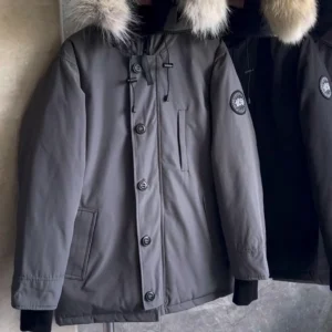Canada Goose Long Mid-Length Puffer Jacket - Style 6 - Canada Goose puffer jacket real photo 1